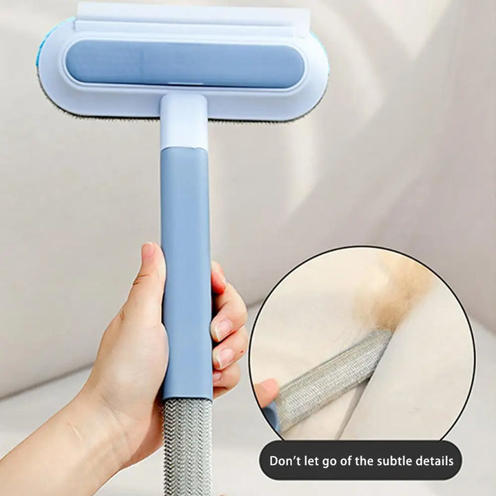 Multifunctional Glass Brush Dry And Wet Dual-use Household Dust Portable Tool Pet Window Hair Cleaning Cleaning Brush Clean Tool