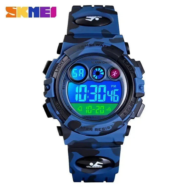 SKMEI Shockproof Digital Watch for Children Waterproof Sports Electronic Wristwatches Kids Boy Clock 1266 Reloj Para Niñas 1547