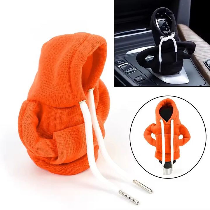 Gear Shift Hoodie Cover Shift Cover Gear Handle Decoration Fits Manual Automatic Universal Car Shift Lever Interior Decor