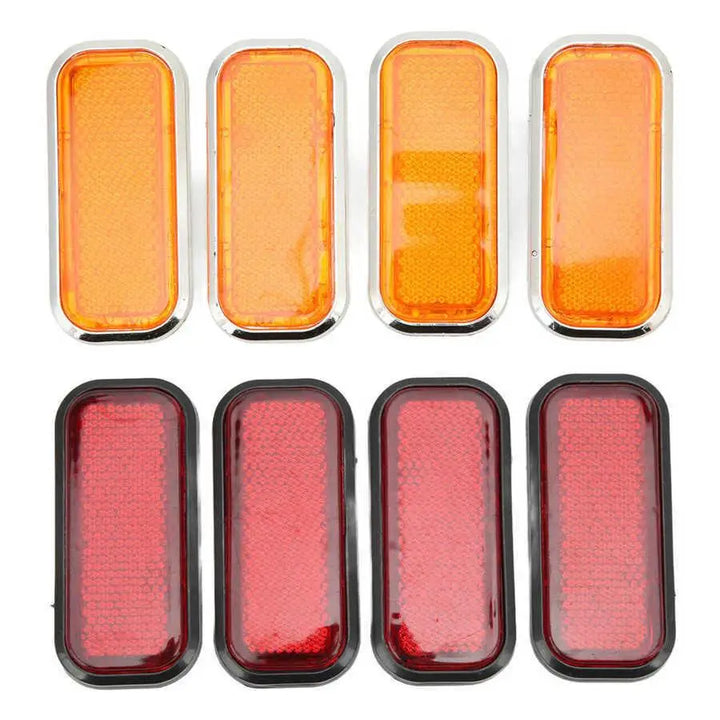 Rectangular Reflector Reflective Sticker for car for motorcycle