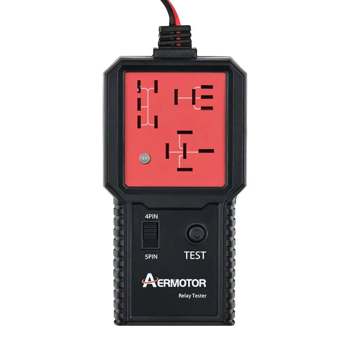 Aermotor 12V Car Relay Tester Electronic Automotive Relay Detector Auto Battery Checker Alternator Analyzer Diagnostic Tool ﻿