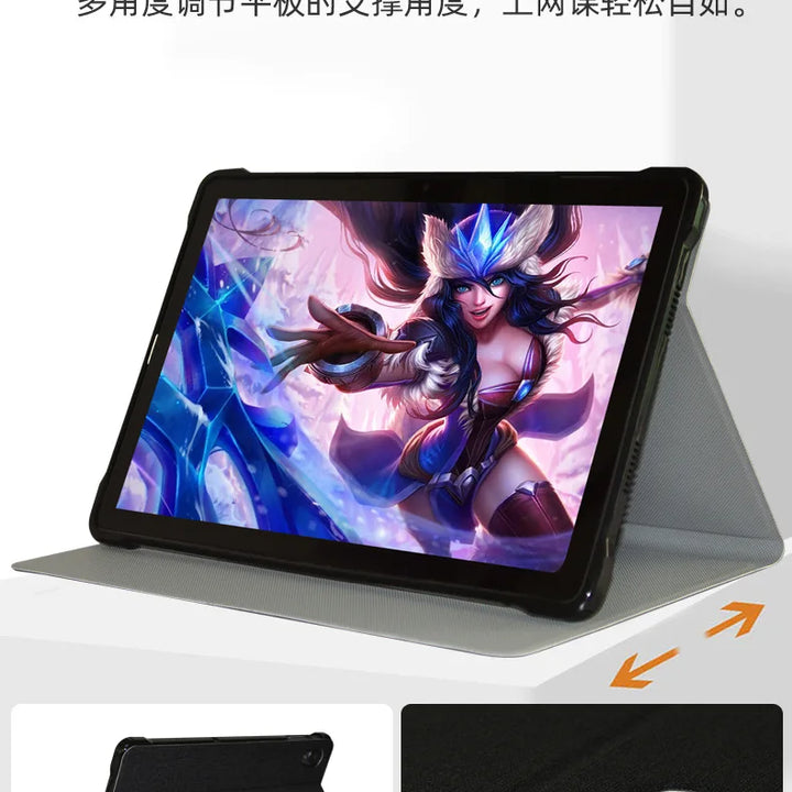 For Teclast P30T P30HD P30Air 10.1 P30 Air HD Tablet Case Fashion Bracket Flip Leather Cover