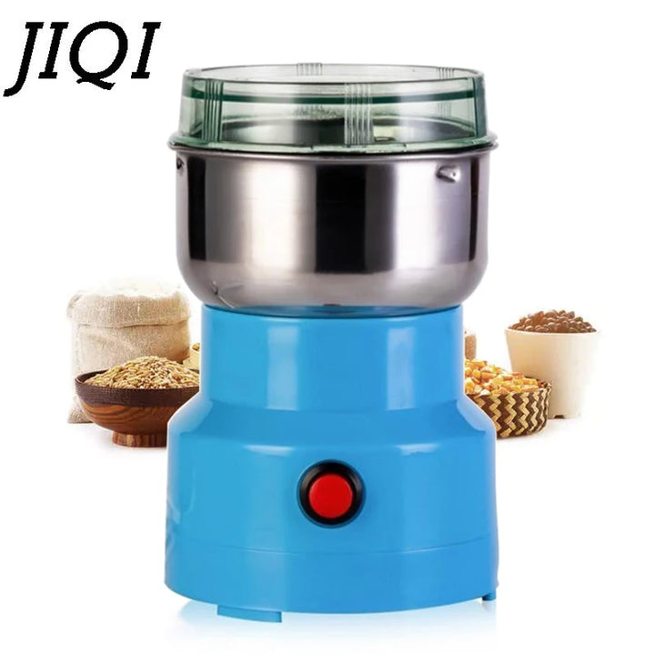 Multifunction 4-Leaf Blade Grinding Machine Electric coffee Grinder Cereals Nuts Beans Spices Grains Stainless steel Crusher US