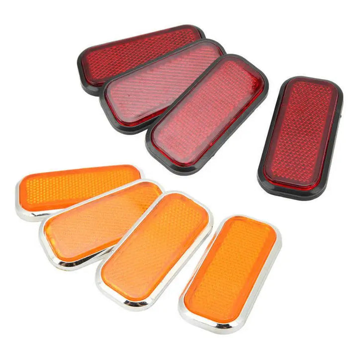 Rectangular Reflector Reflective Sticker for car for motorcycle