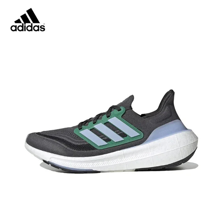 Adidas ULT Men Women Running Shoes Comfortable Fabric Anti-slip Wear Lightweight Low-top Casual Running Shoes Black and White