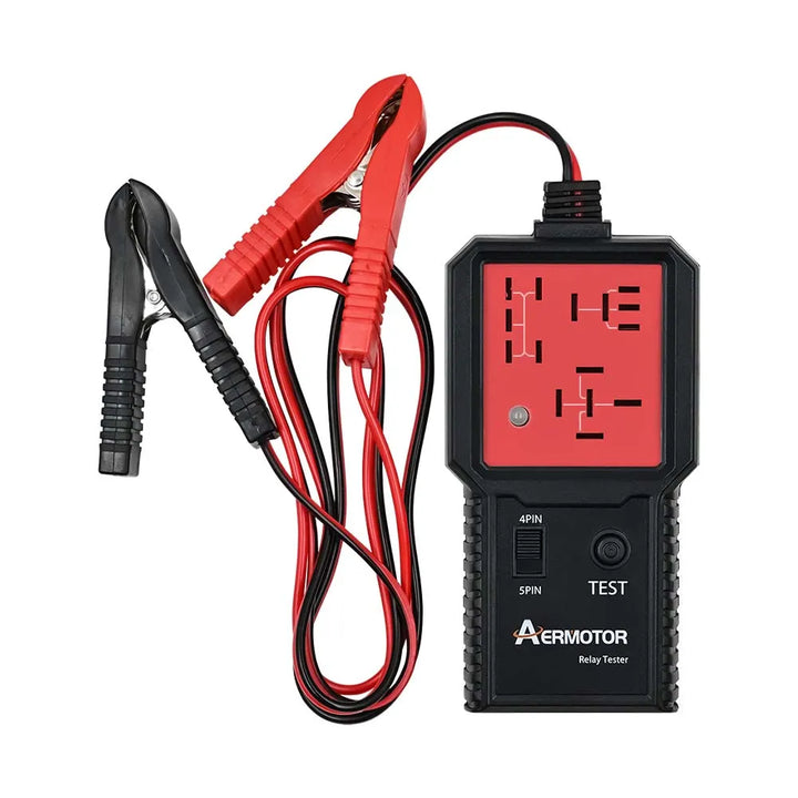 Aermotor 12V Car Relay Tester Electronic Automotive Relay Detector Auto Battery Checker Alternator Analyzer Diagnostic Tool ﻿