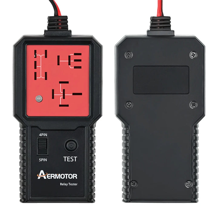 Aermotor 12V Car Relay Tester Electronic Automotive Relay Detector Auto Battery Checker Alternator Analyzer Diagnostic Tool ﻿