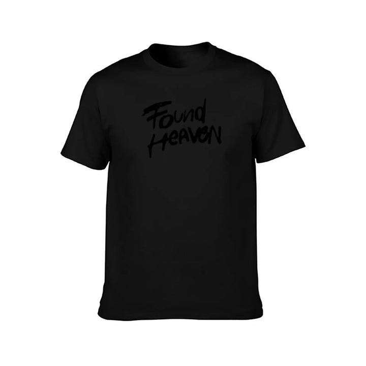 Found Heaven Handwritten Essential T-Shirt shirts graphic man t shirt plain sports fans mens t shirt graphic