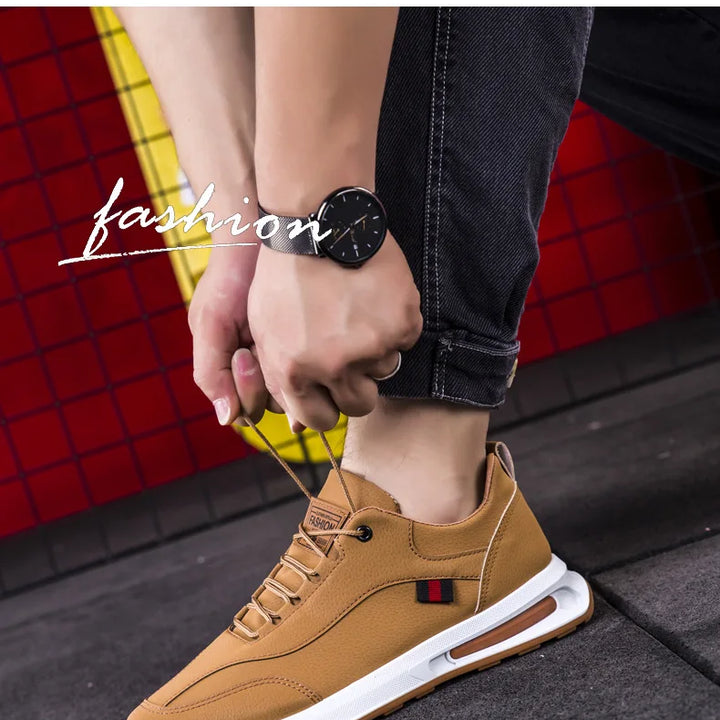 Classics Style Men's Hiking Shoes Lace Up Men Sport Shoes Outdoor Jogging Trekking Male Sneakers 2023 New Trendy Casual Sneakers