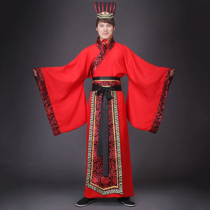 Chinese Ancient Clothes Hanfu Cosplay outfit for Men and Women Adults Halloween Costumes for Couples