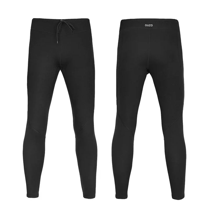 Men's 1.5mm Neoprene Wetsuit Pants Diving Swimming Surfing Snorkeling Trunks Water Sports Yoga Sweat Traning Fitness Leggings