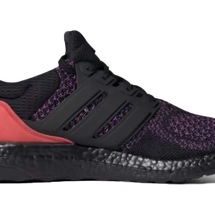 adidas Ultra Boost Core Black Active Purple Shock Red Sneakers shoes EE3712