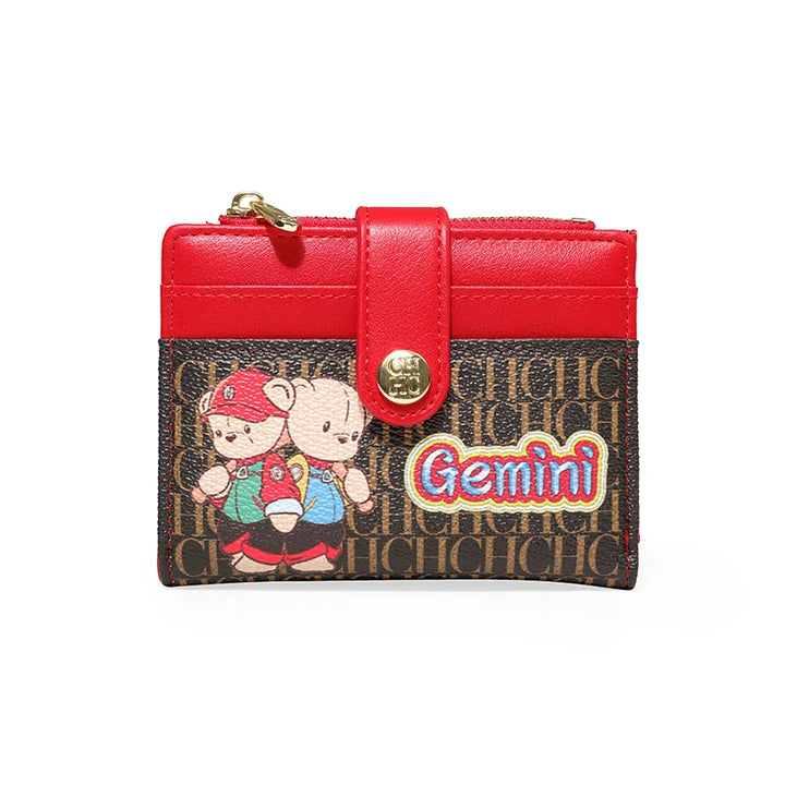 CH Women's Wallet Zodiac Animation Niche Design Premium Feeling Pattern Printing Design High Quality Fashion Ladies Coin Purse