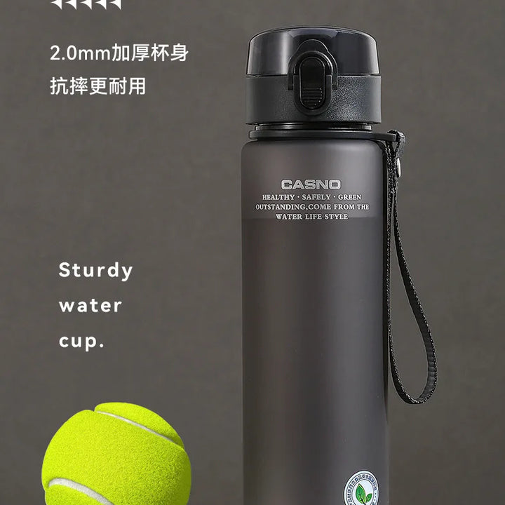 400/560ml Sports Water Bottle Outdoor Sport Leak Proof Plastic Water Cup Fitness Kids Drinkware BPA Free Cute Water Bottle