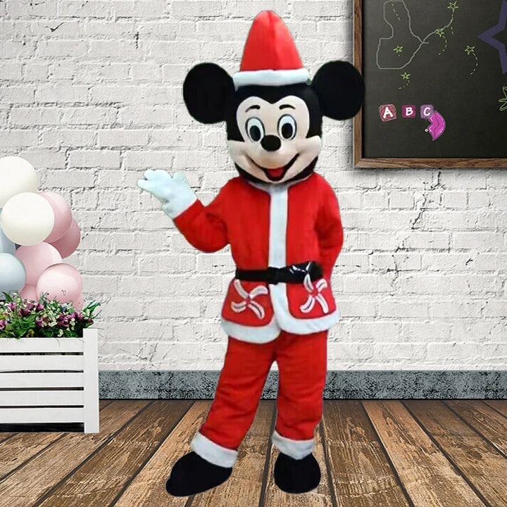 Mickey Minnie Mouse Mascot Costume Set Classic Disney Cartoon Characters Advertising Event Party Christmas Costume for Adult