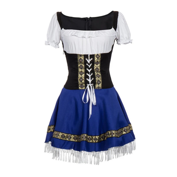 Women's Oktoberfest Dress Oktoberfest Wench Waitress Serving Maid Costume Women Octoberfest Bavarian Beer Girl Party Fancy Dress