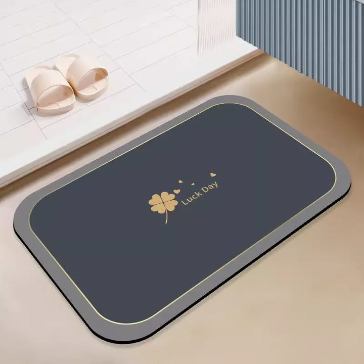 Thickened soft diatom mud at the door, toilet, bathroom floor mat, hand washing, , anti-slip floor mat