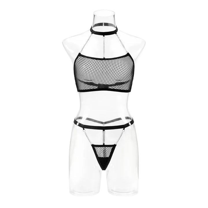 Transparent Sexy Lingerie For Women Hot Erotic Underwear Lingerie Set  Lace Hollow Out Lingerie Set Bodysuit Lingerie Babydolls