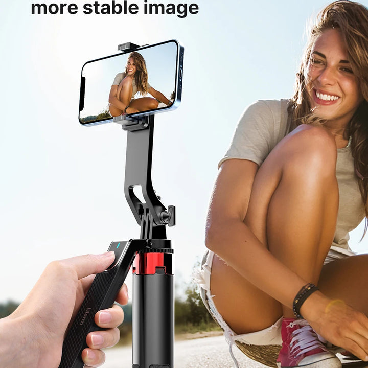 Ulanzi MA09 Smartphone Tripod Bluetooth Selfie Stick Desktop Tripod  for iPhone 12 13 14 GoPro Card Camera Live Streaming Video