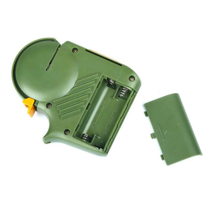 Automatic Portable Electric Fishing Hook Line Tier Machine Fast Tying Device Fishing Tackle, Green