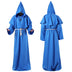 New Halloween Men Medieval Monk Robes Monk Costumes Wizard Costumes Priest Costumes Cosplay Costumes