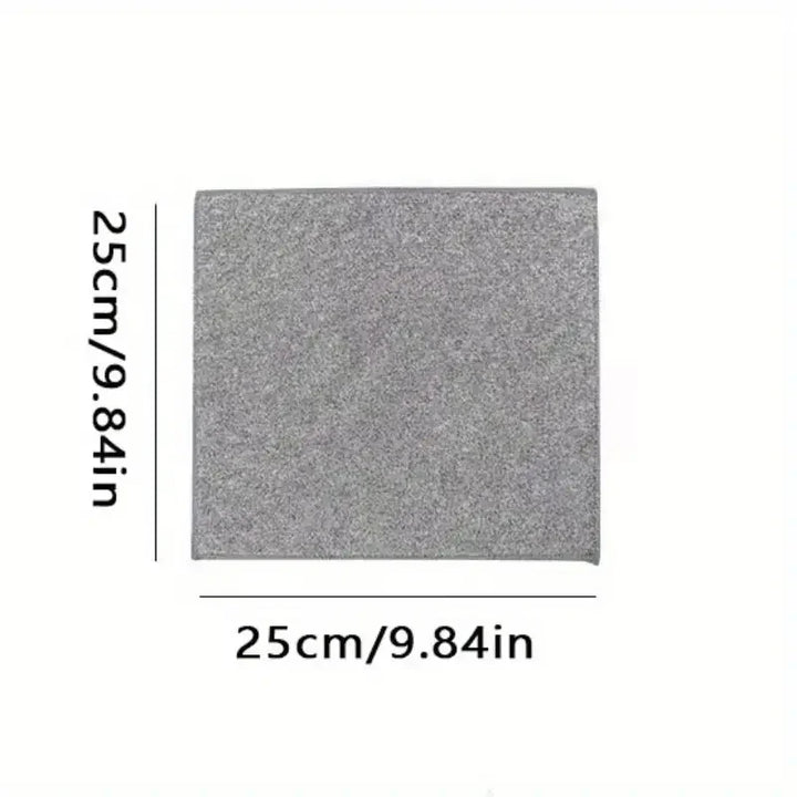 5/10/20pcs Kitchen Towel, Ultra-fine Fiber Light Gray Cleaning Cloth Set, Absorbent, Soft And Stain-removing Cloth