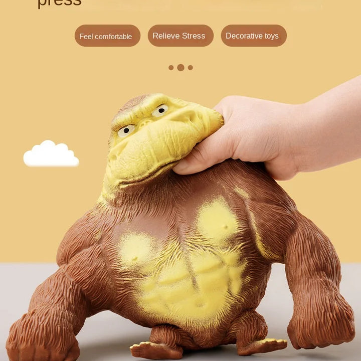 14cm Antistress Orangutan Fidget Toys Squishy Elastic Monkey Funny Decompression Gorilla Stress Relief Games Toy for Adults Kids