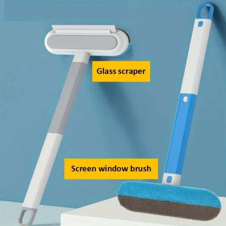 Window Cleaner Window Screen Cleaning Brush Cleaner Brush Pet Hair Remover Mesh Professional Squeegee Cleaning Tool Household