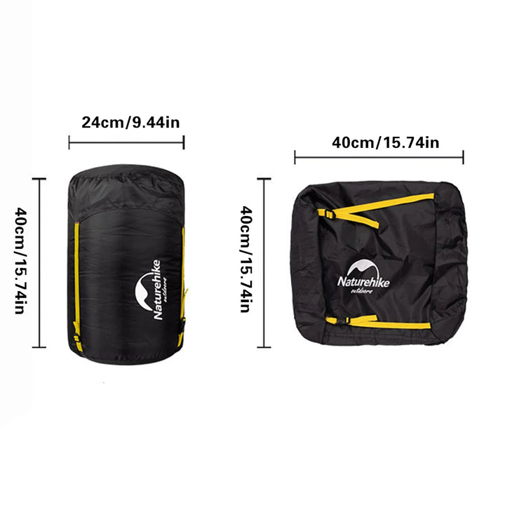 Naturehike Compression Bag Outdoor Hiking Ultralight Camp Sleeping Bag Compression Sack Storage Drawstring Pouch Camping Gadget