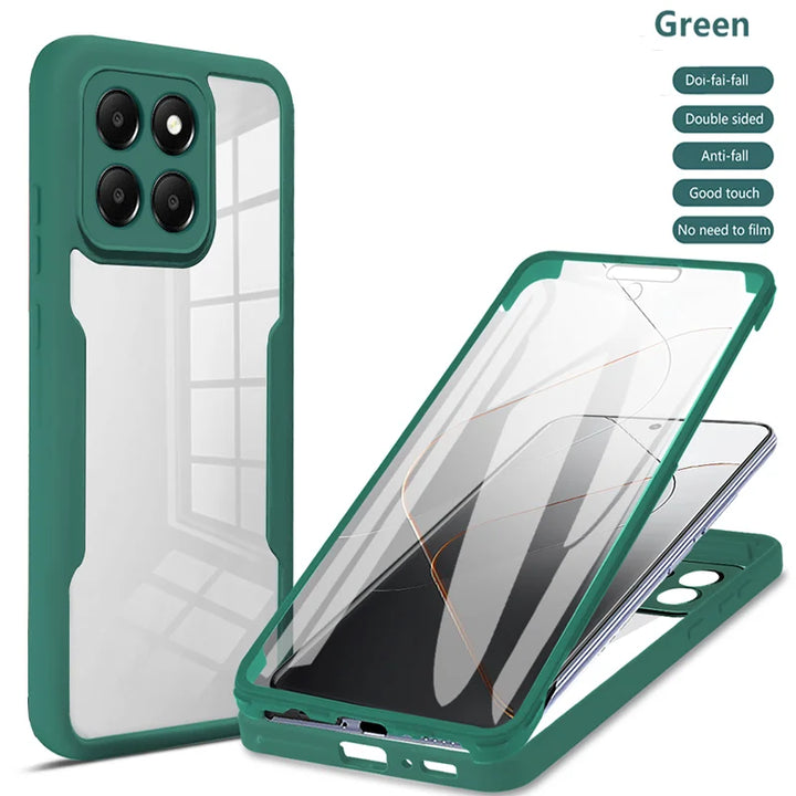 360 Clear Shockproof Protective Case For OPPO Reno 4Z Reno 5Z Reno 5 Lite Reno 7 Full Body Cover