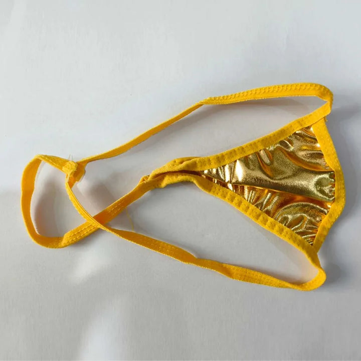 Sexy Womens Patent Leather G-string Female T-back Thongs Wet Look Panties Underwear Soft Underpants Lady Lingerie Knickers