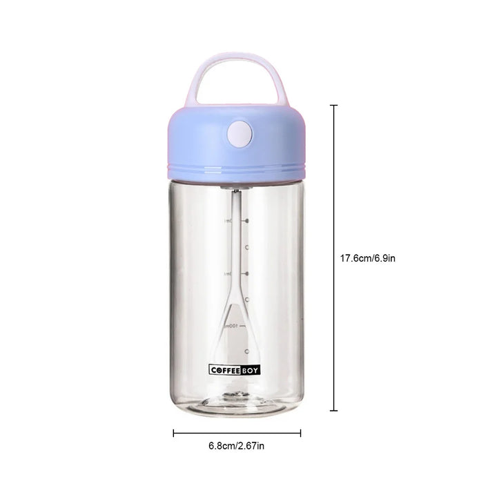 Shake Bottle Leak-proof IPX5 Waterproof 380ML Blending Cup Automatic Shaker Battery Operated Button Control Water Drink Mixer