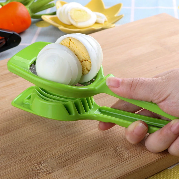 HILIFE Stainless Steel Egg Slicer Egg Split Device Multifunction Slicing Mould Handheld Mushroom Kiwi Divider Tomato Cutter