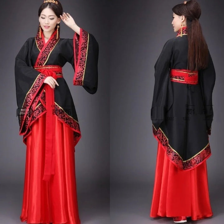 Chinese Ancient Clothes Hanfu Cosplay outfit for Men and Women Adults Halloween Costumes for Couples