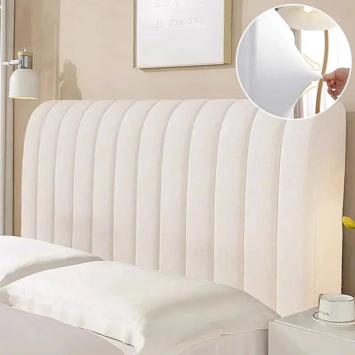 All-inclusive Headboard Cover Luxury Super Soft Velvet Thickened Bedside Protector Sleeve Bed Head Dust Cover Home Decoration