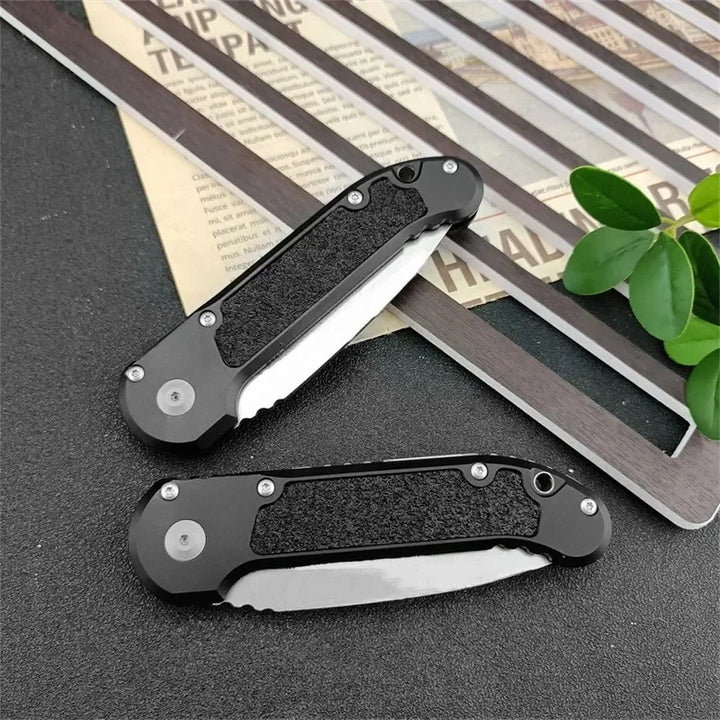 Micro Folding Knife D2 Blade Aluminum Alloy Handle High Quality Camping Outdoor Hunting Self-defense Survival Multitool Knives