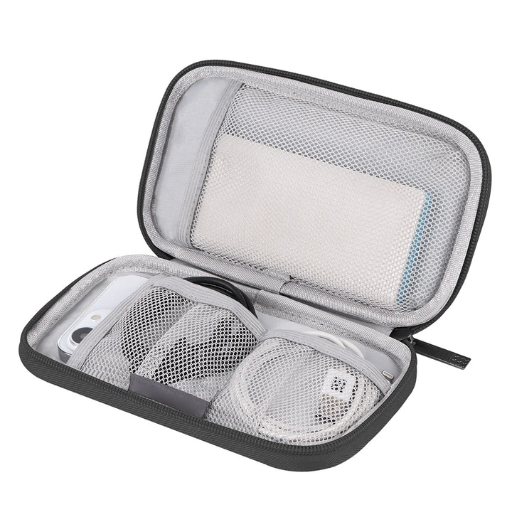 Data Cable Storage Bags Portable Earphone Organizer Digital Gadget Carry Case Multi-layer Storage Bags Electronic Accessory