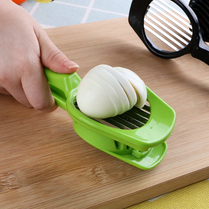 HILIFE Stainless Steel Egg Slicer Egg Split Device Multifunction Slicing Mould Handheld Mushroom Kiwi Divider Tomato Cutter