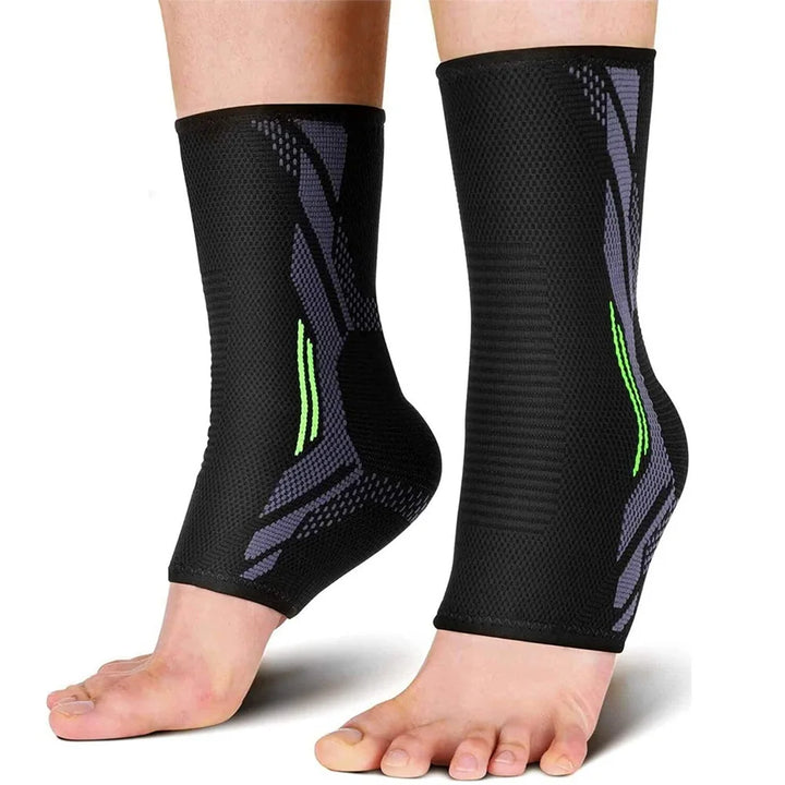 Ankle Brace Compression Support Sleeves Elastic Breathable for Men Women Injury Recovery Joint Pain Foot Sports Basketball Socks