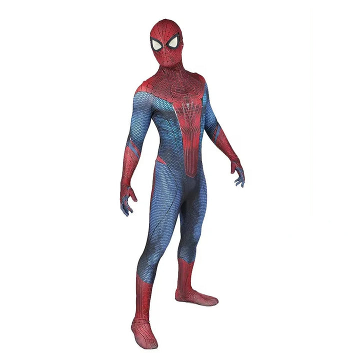 Tobey Maguire Spiderman Costume Black/Red Raimi Spider Man Cosplay Superhero Zentai Suit Halloween Costumes for Adults