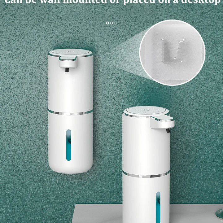 P11 Automatic Non-Contact Induction Foam Soap Dispenser 380ml USB Charging 4-speed Hand Washing Machine Wall-mounted Dispenser