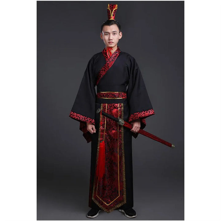 Chinese Ancient Clothes Hanfu Cosplay outfit for Men and Women Adults Halloween Costumes for Couples