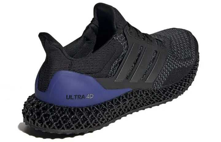 adidas Ultra 4D Black Purple Sneakers shoes FW7089