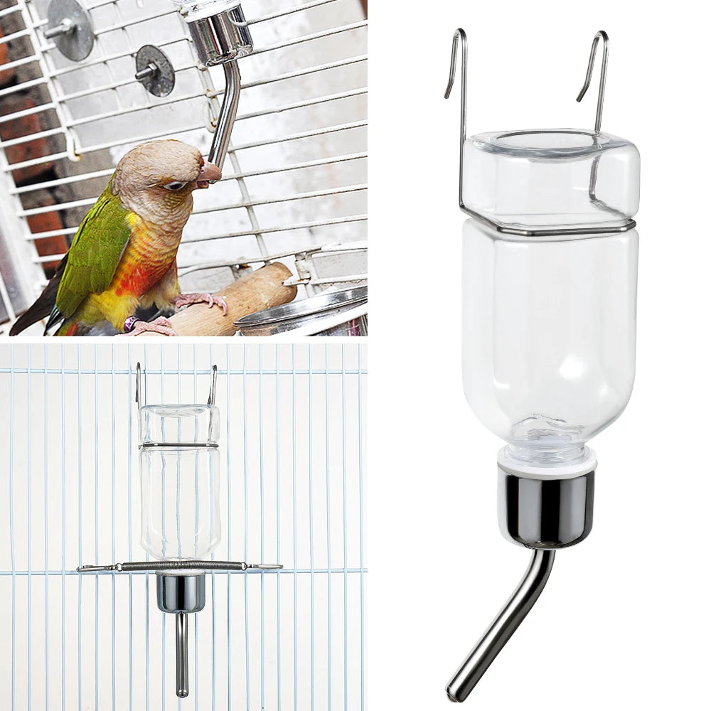 Bird fashion cage water bottle