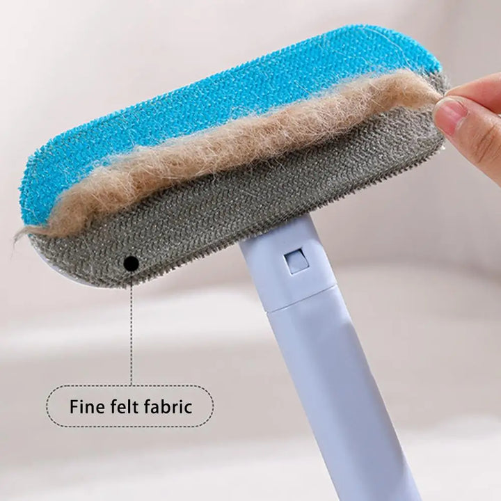 Multifunctional Glass Brush Dry And Wet Dual-use Household Dust Portable Tool Pet Window Hair Cleaning Cleaning Brush Clean Tool