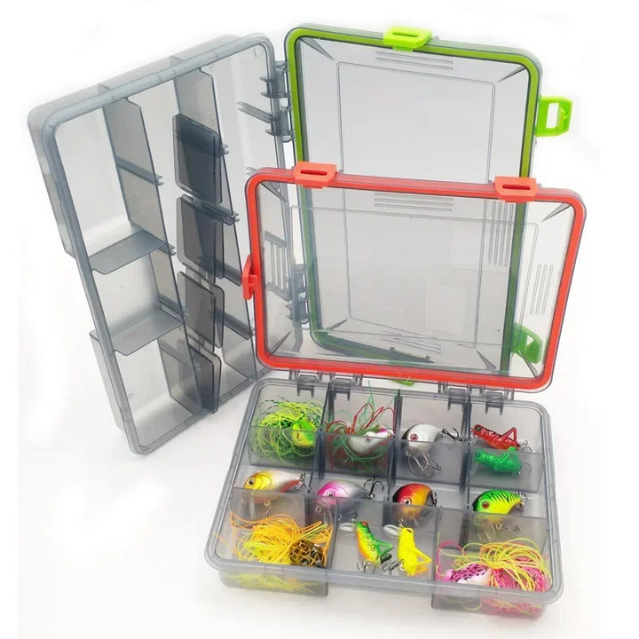 Fishing Tackle Box Large Capacity Fishing Accessories Tool Storage Box Fish Hook Lure Fake Bait Boxes Carp Fishing Goods