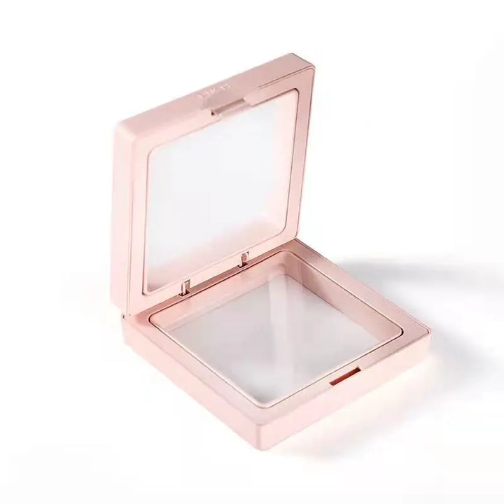 Jewelry suspension box Pe film jewelry necklace packaging box Fine jewelry storage square sealed box