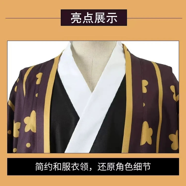 Trafalgar Law Cosplay Costume Anime Figures Digital Printing Kimono Uniform Full Set Halloween Carnival Party Suit Man