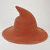 Cospaly Halloween Costume Twist Hat Witch Hat Black Velvet Witch Hat Wizard Velvet Hat Role-playing Accessories