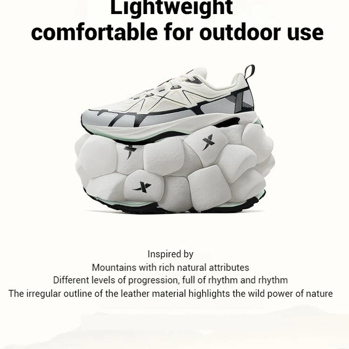 Xtep Steep Mountain Running Shoes For Men 2024 Autumn Comfortable Sports Shoes Cushion Support Breathable Sneakers 876319110007